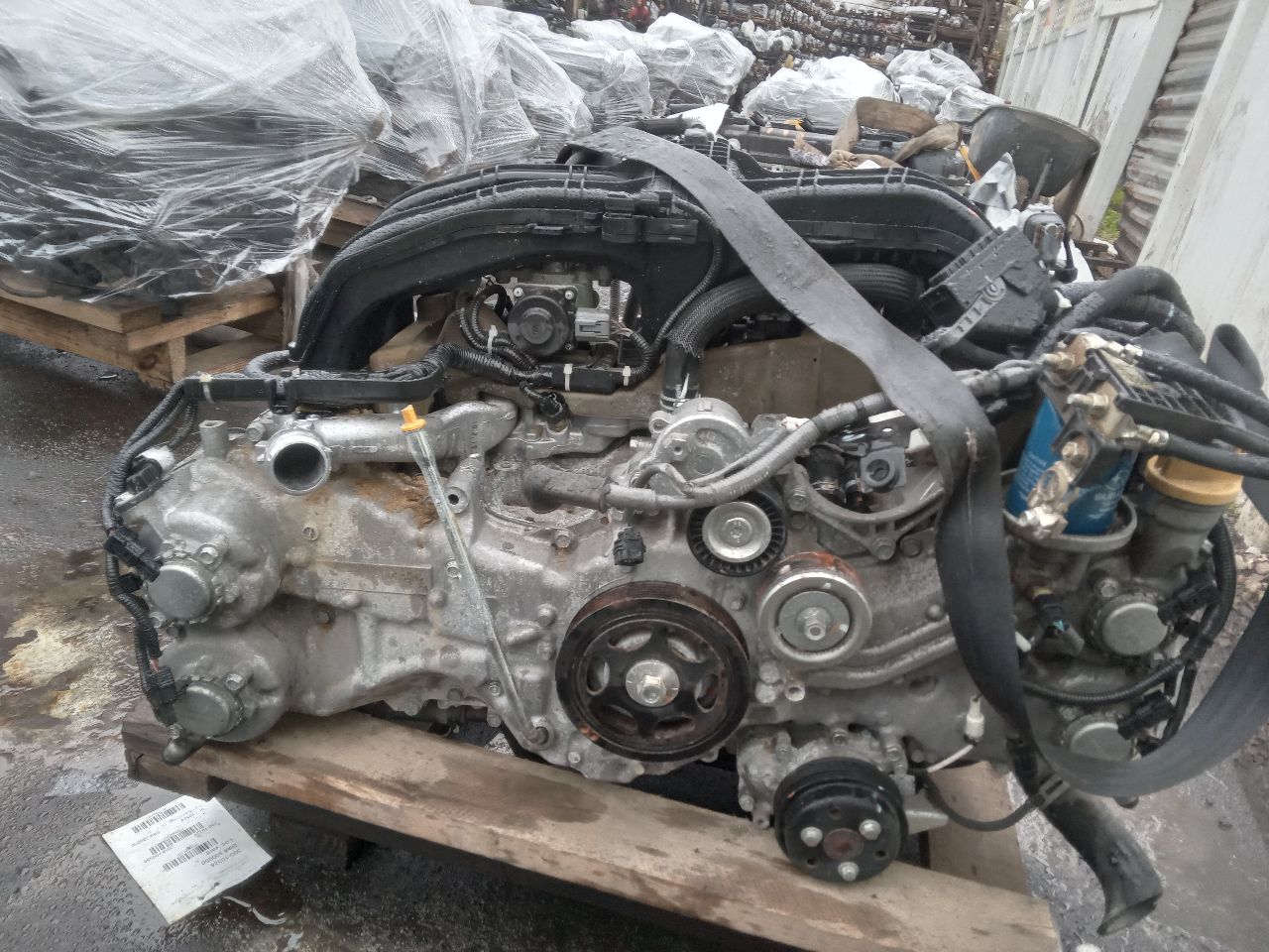 2020 SUBARU LEGACY ENGINE ASSEMBLY - 10240 — photo 3