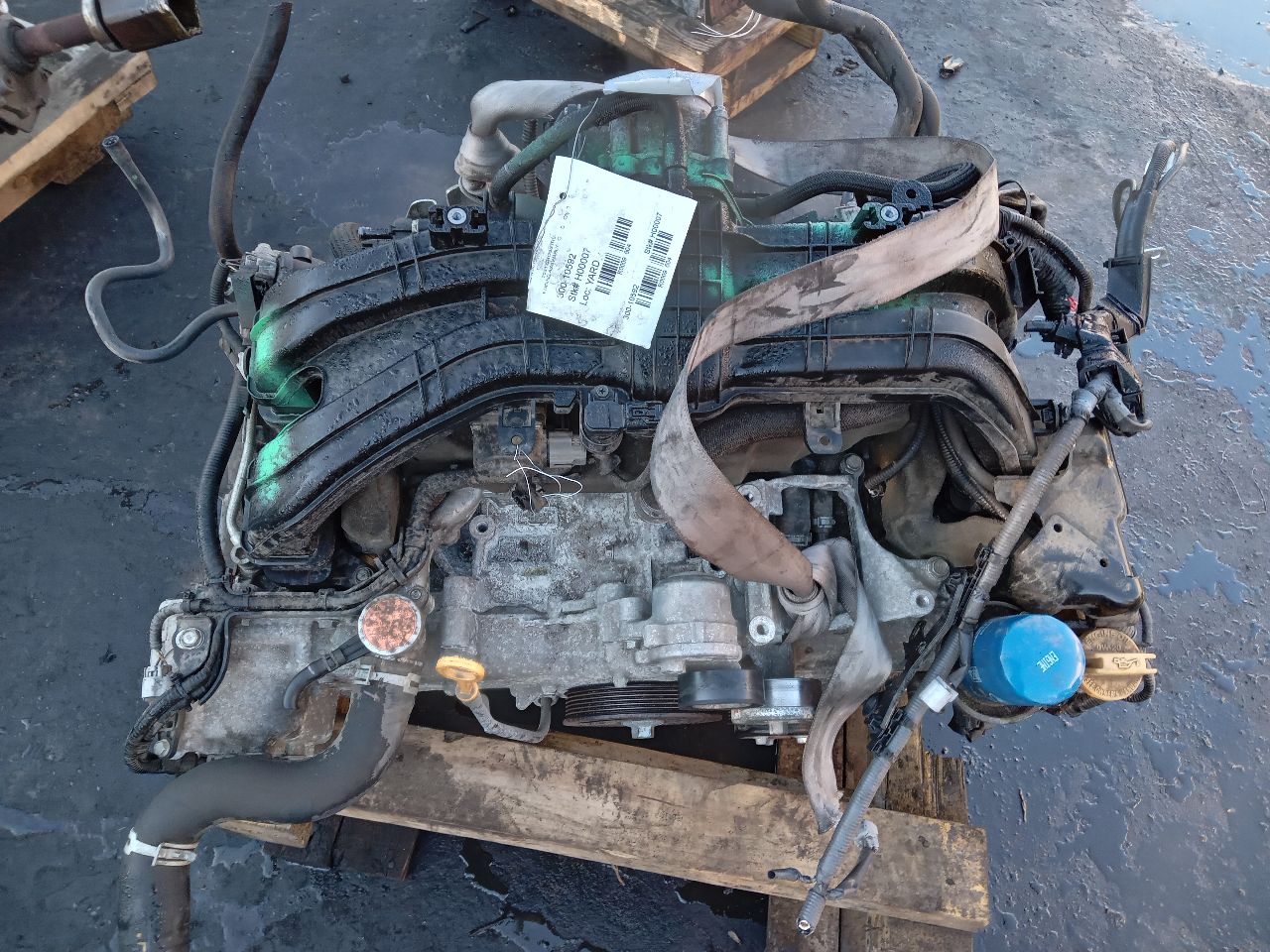 2021 SUBARU XV CROSSTREK ENGINE ASSEMBLY - 10299 — photo 3