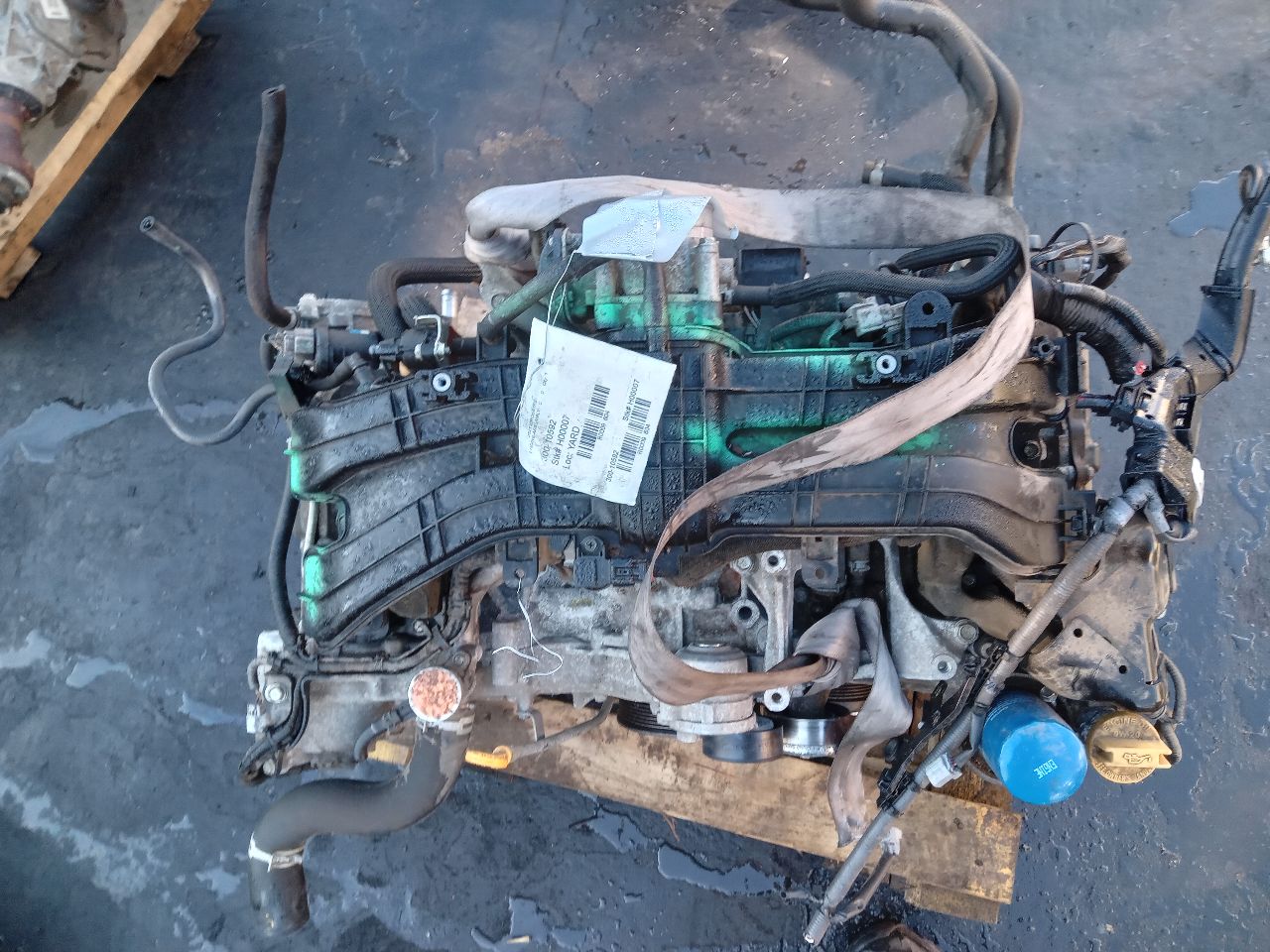 2021 SUBARU XV CROSSTREK ENGINE ASSEMBLY - 10299 — photo 4