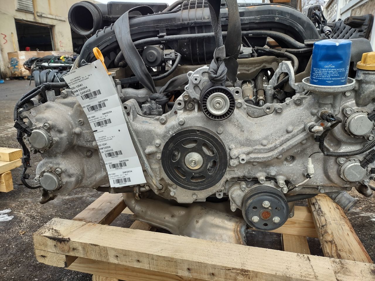 2020 SUBARU IMPREZA ENGINE ASSEMBLY - 10523 — photo 5