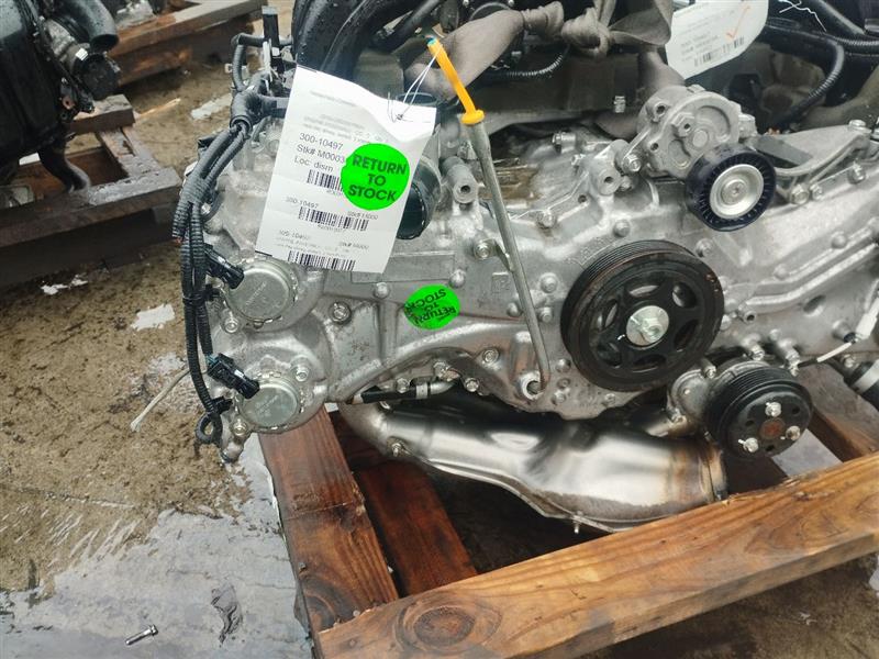 2019 SUBARU XV CROSSTREK ENGINE ASSEMBLY - 10877 — photo 4