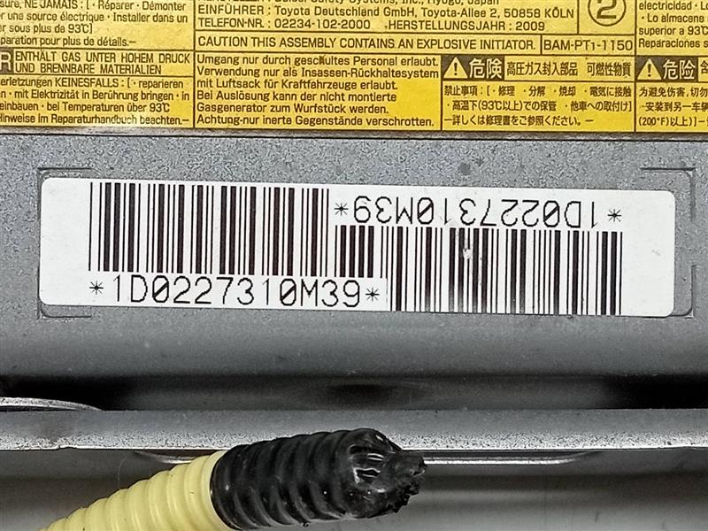 2010 LEXUS ES350 6cyl Gasoline 3.5 Left AIR BAG - 113260 — photo 5