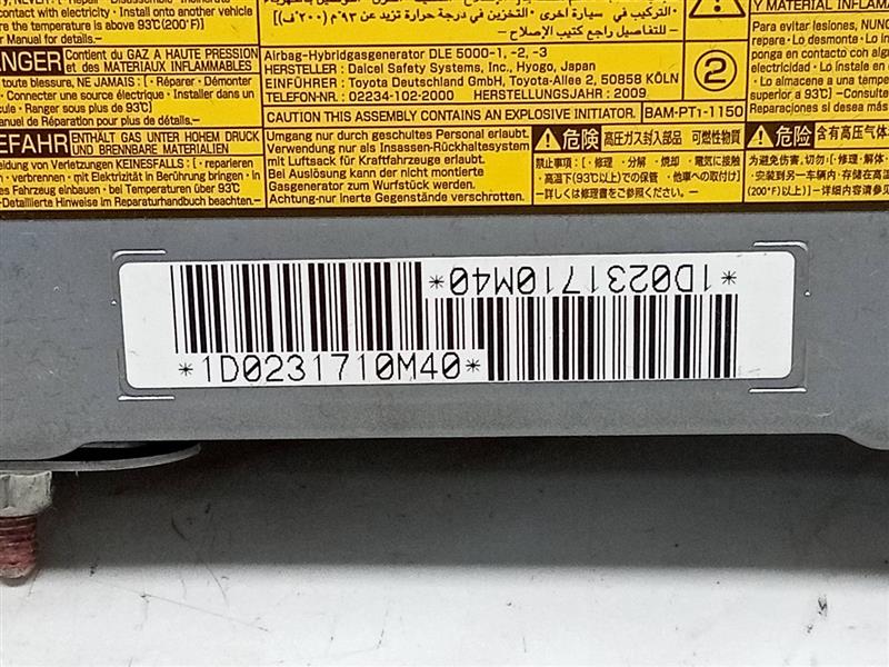 2010 LEXUS ES350 6cyl Gasoline 3.5 Right AIR BAG - 113262 — photo 4