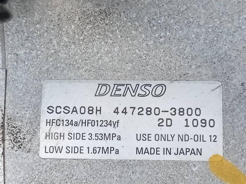 2021 SUBARU IMPREZA AC COMPRESSOR - 114724 — photo 3