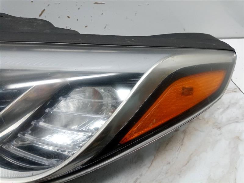 2017 HYUNDAI SONATA Left HEADLAMP ASSEMBLY - 123468 — photo 4