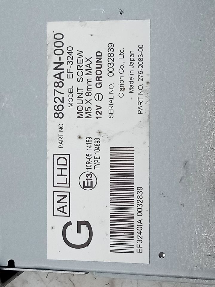 2020 SUBARU LEGACY Chassis Cont Mod - 125263 — photo 2