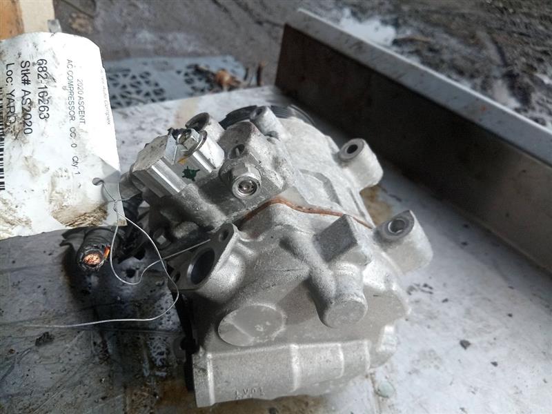 2020 SUBARU ASCENT AC COMPRESSOR - 128018 — photo 3
