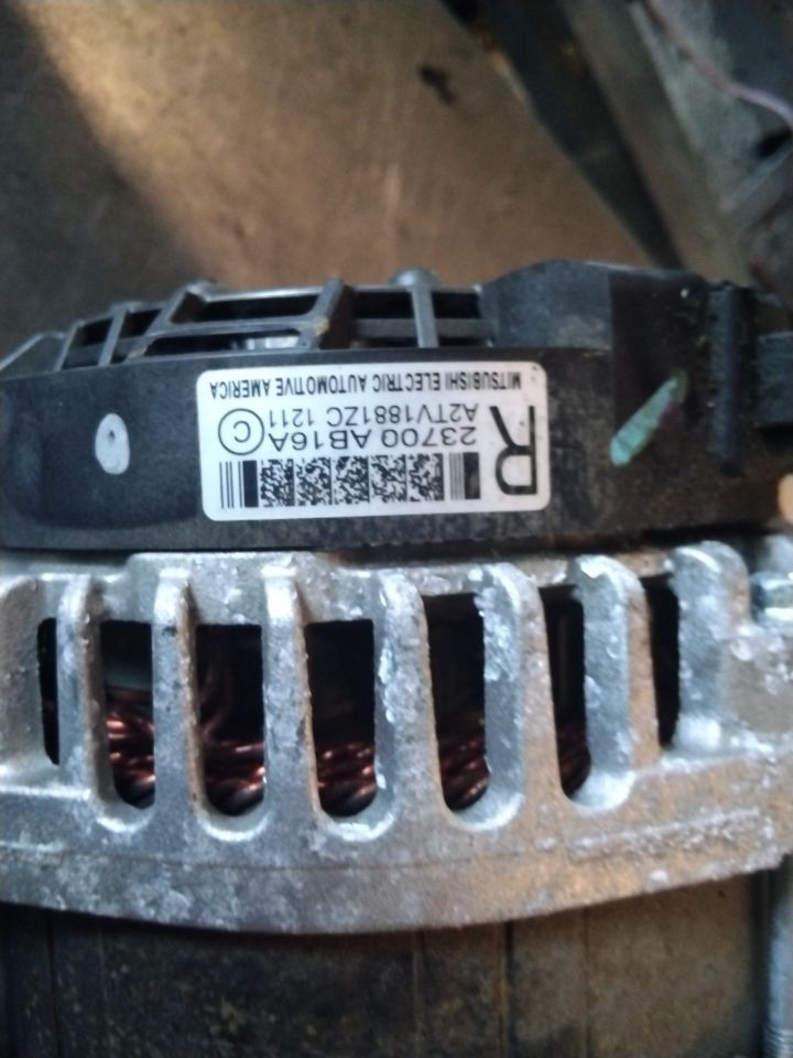 2021 SUBARU LEGACY ALTERNATOR - 132956 — photo 5