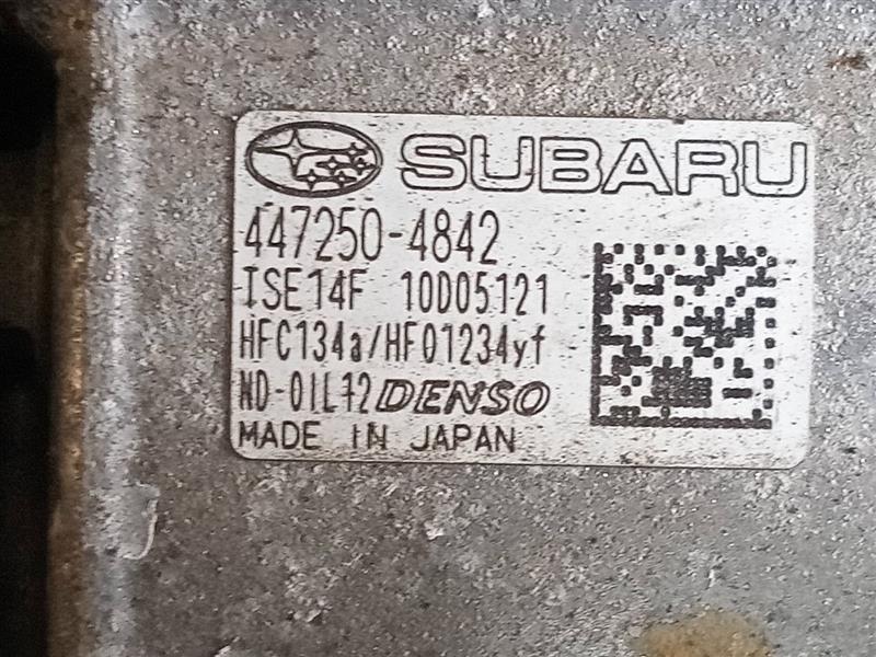 2021 SUBARU LEGACY AC COMPRESSOR - 132957 — photo 5