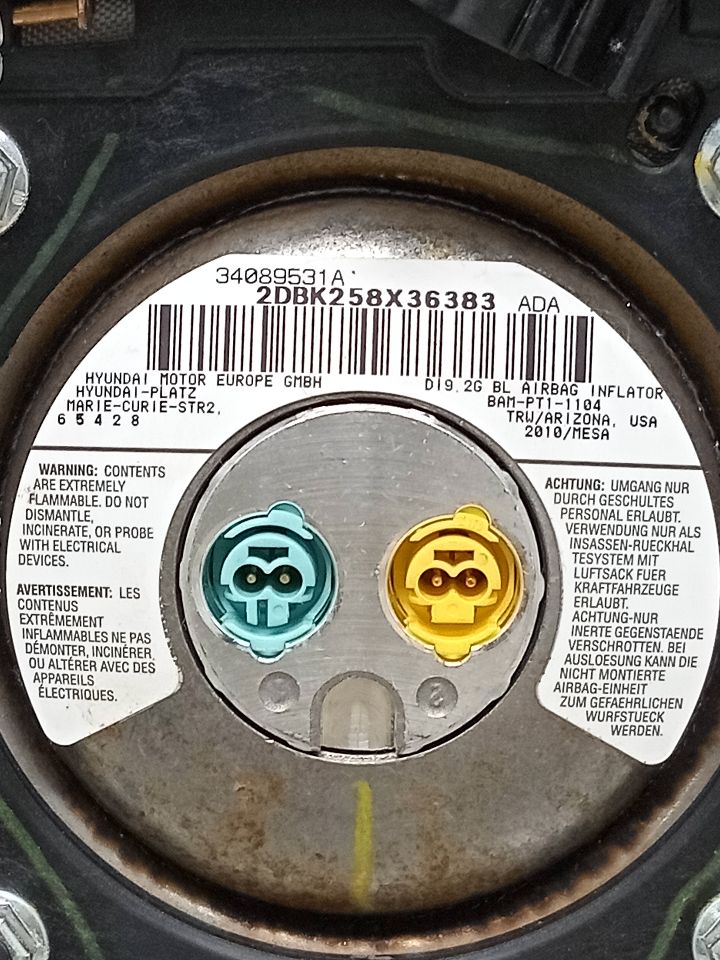 2011 HYUNDAI SONATA Left AIR BAG - 132999 — photo 5