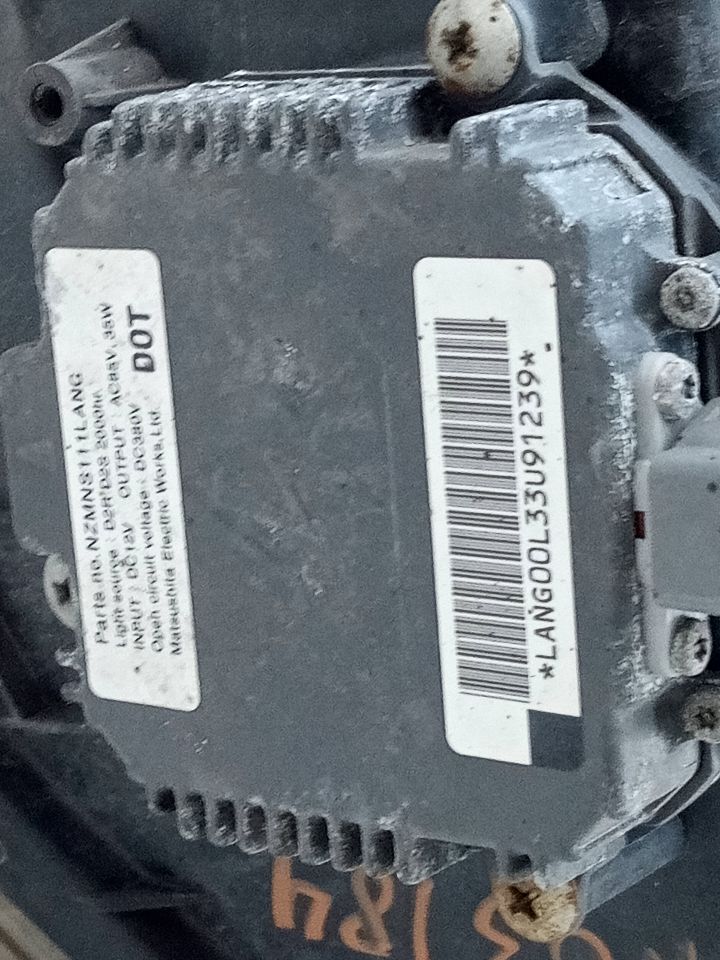 2003 INFINITI FX SERIES 8cyl Gasoline 4.5 Right HEADLAMP ASSEMBLY - 133324