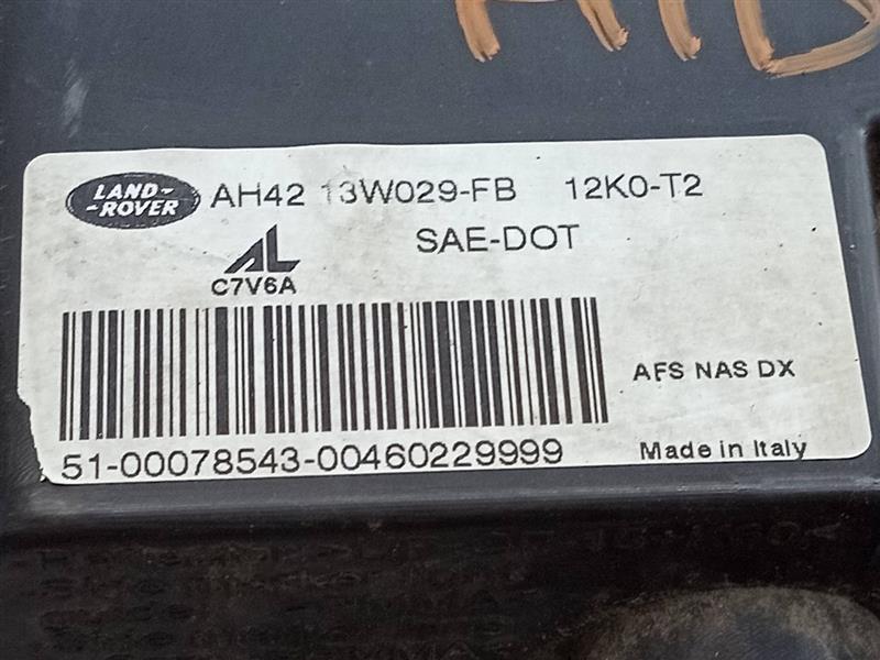 2011 LAND ROVER RANGE ROVER Right HEADLAMP ASSEMBLY - 133582 — photo 7