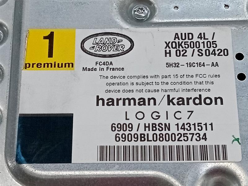 2008 LAND ROVER LR3 8cyl Gasoline 4.4 Radio Audio - 134196 — photo 3