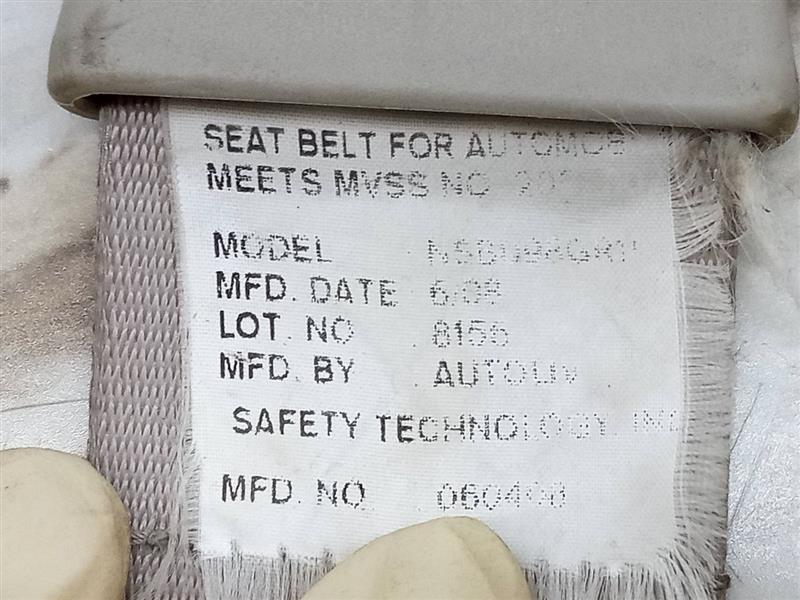 2008 ACURA TL 3.2L 6cyl Gasoline VVT Seat Belt, Front - 134306 — photo 4