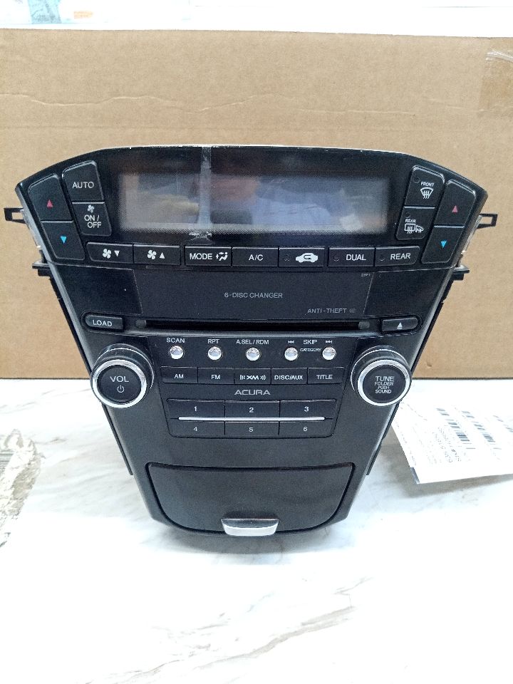 2011 ACURA MDX 3.7L 6cyl Gasoline VVT Radio Audio - 134569