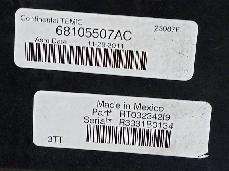 2012 DODGE CARAVAN Chassis Cont Mod - 134916 — photo 4