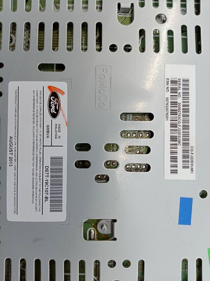 2014 FORD FUSION 4cyl Gasoline Turbo 1.5 Radio Audio - 135319 — photo 5