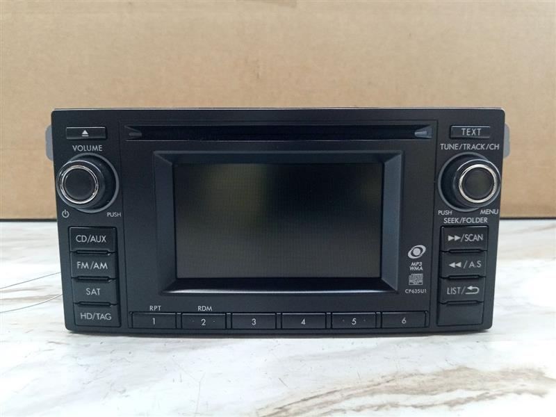 2011 SUBARU FORESTER Radio Audio - 135675 — photo 1