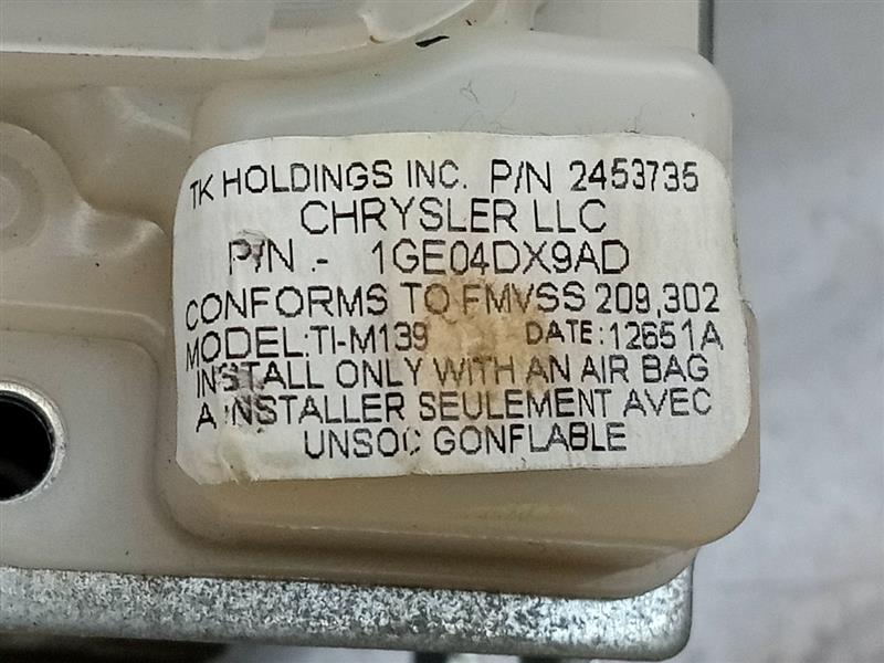 2012 JEEP GRAND CHEROKEE 6 cyl Gas Flex Fuel 3.6 Seat Belt, Front - 136171 — photo 4