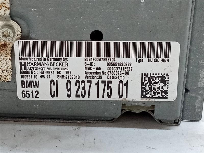 2011 BMW 750i 8cyl Gasoline Turbo 4.4 Radio Audio - 136355 — photo 2
