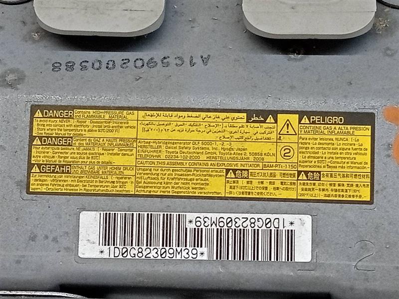 2009 LEXUS ES350 6cyl Gasoline 3.5 Left AIR BAG - 136666 — photo 2
