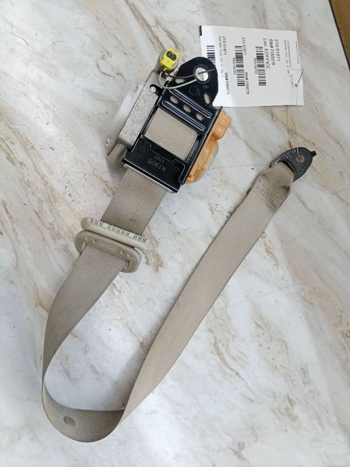 2011 MAZDA CX-7 4cyl Gasoline 2.5 DOHC Seat Belt, Front - 136703