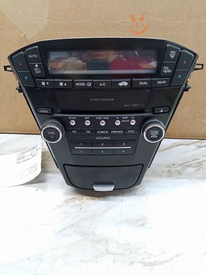 2012 ACURA MDX 3.7L 6cyl Gasoline VVT Radio Audio - 137222