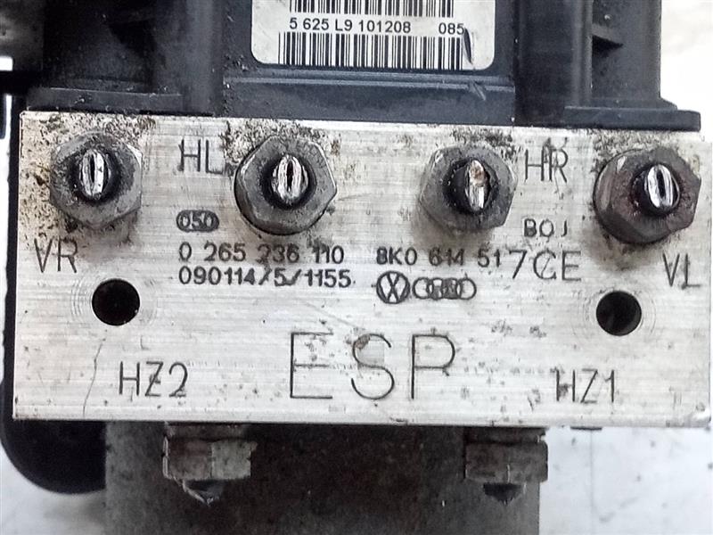 2009 AUDI A4 4cyl Gasoline Turbo 2.0 Anti-lock Brake Pts - 137253 — photo 3