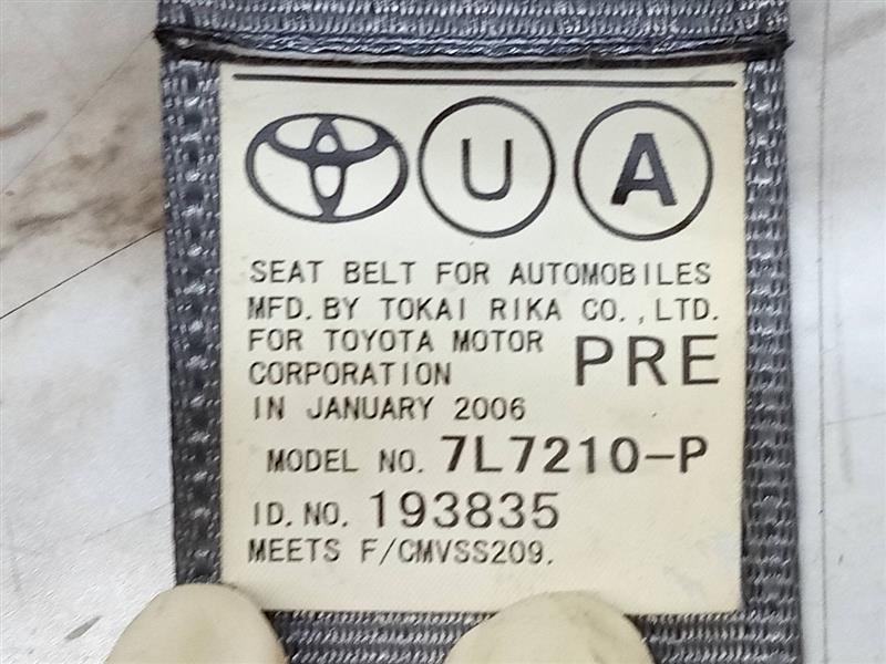 2006 TOYOTA PRIUS Seat Belt, Front - 137529 — photo 2