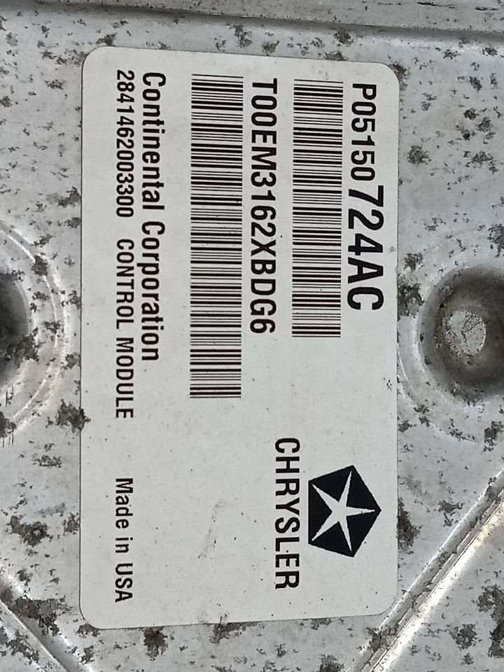 2013 DODGE CARAVAN Eng/Motor Cont Mod - 137977 — photo 3