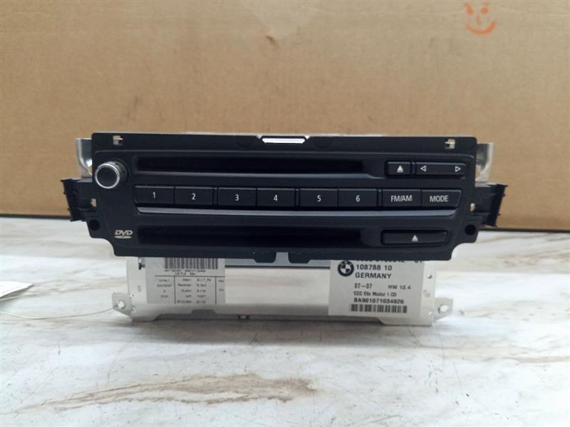 2007 BMW 328i 6cyl Gasoline 3.0 Radio Audio - 138334