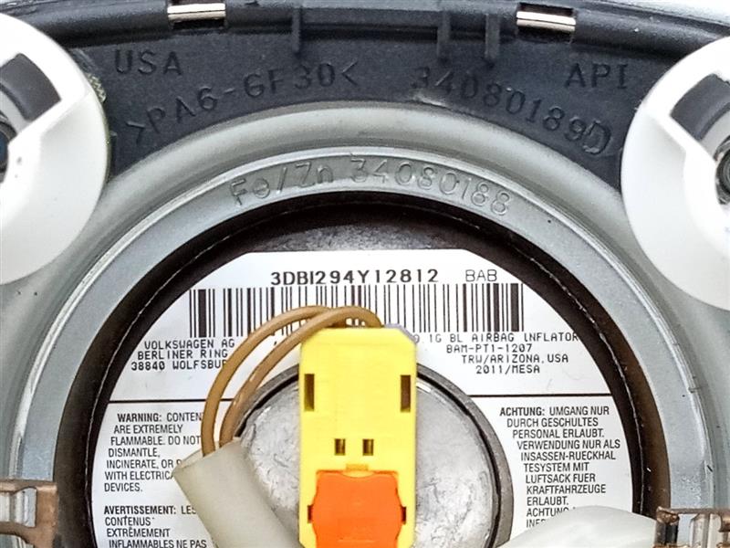 2012 VOLKSWAGEN JETTA 5Cyl Gasoline 2.5 PZEV Left AIR BAG - 138370 — photo 6
