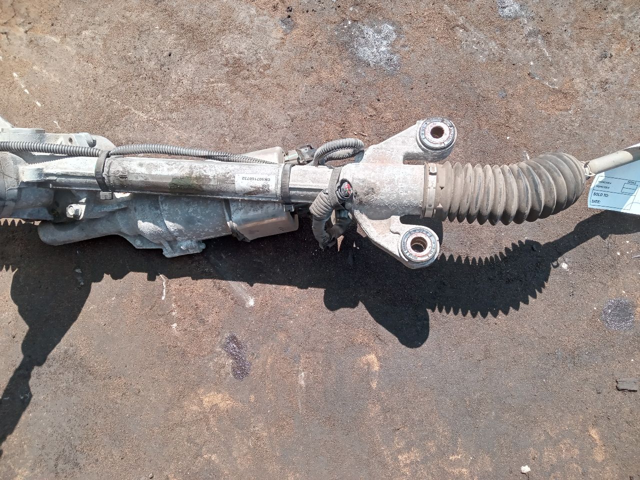 2021 SUBARU LEGACY STEERING GEAR RACK - 141875 — photo 2