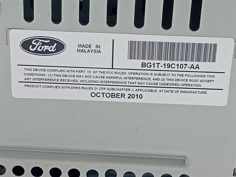2011 FORD TAURUS Radio Audio - 142979 — photo 4