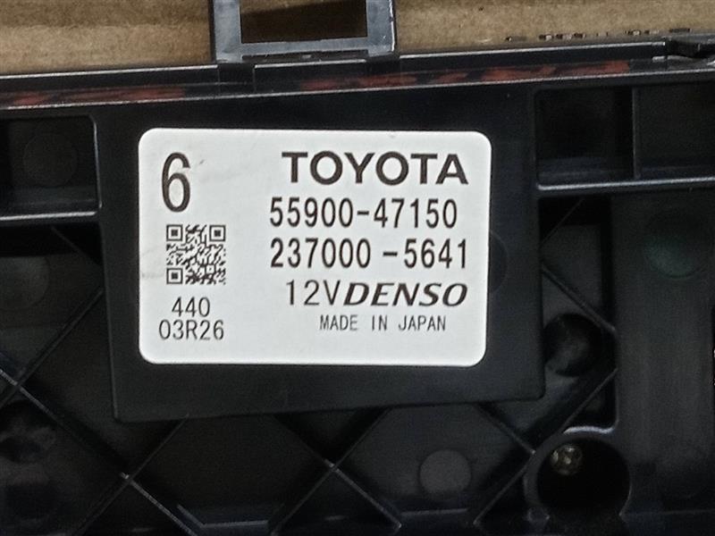 2014 TOYOTA PRIUS TEMP CONTROL - 143127 — photo 3