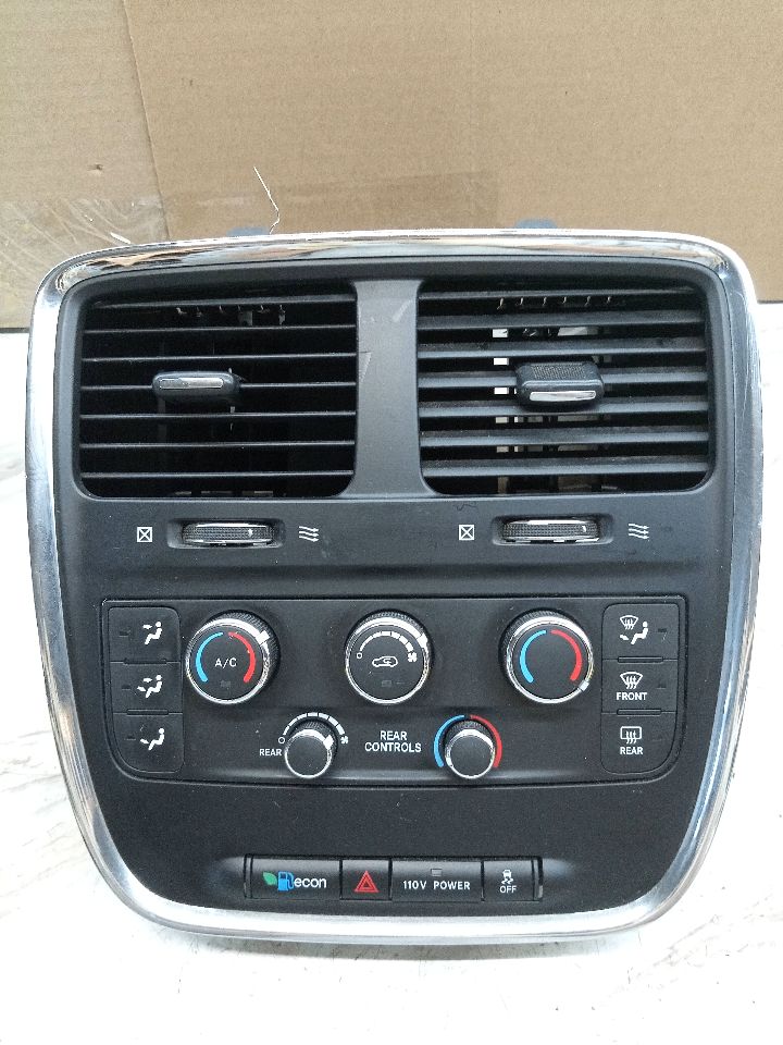 2012 DODGE CARAVAN 6cyl Gasoline 3.6 TEMP CONTROL - 144177