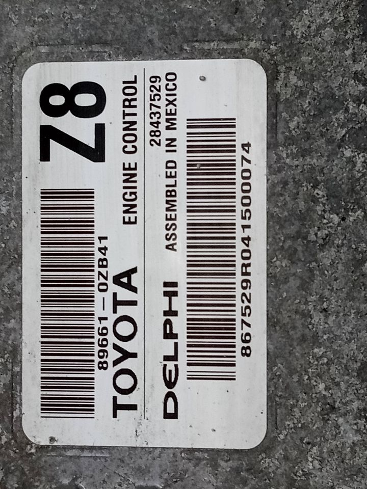 2014 TOYOTA COROLLA Eng/Motor Cont Mod - 144710 — photo 4