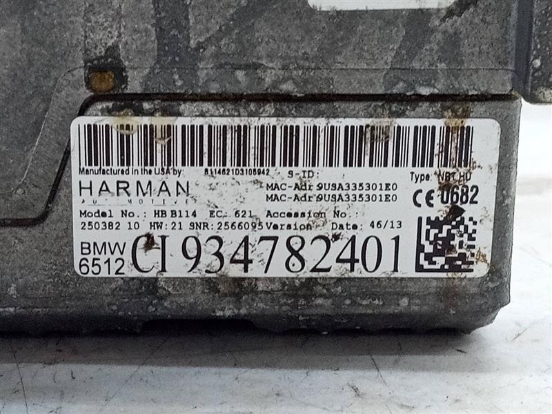 2014 BMW 750i 4.4L 8cyl Turbo Gasoline Radio Audio - 145214 — photo 2
