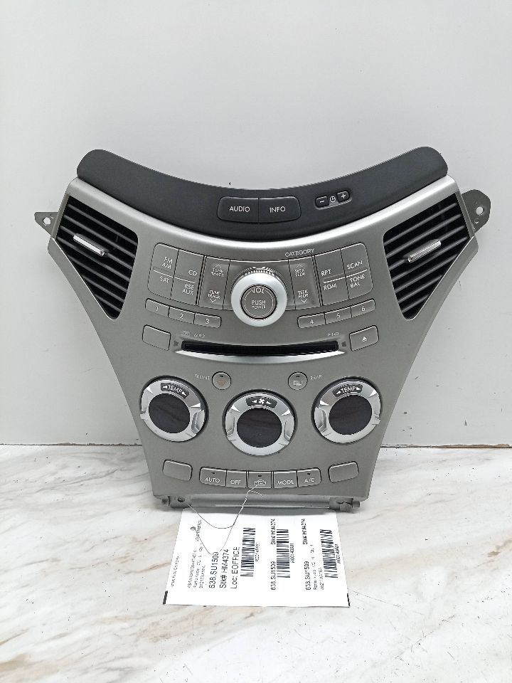 2009 SUBARU TRIBECA 6cyl Gasoline 3.6 Radio Audio - 145681