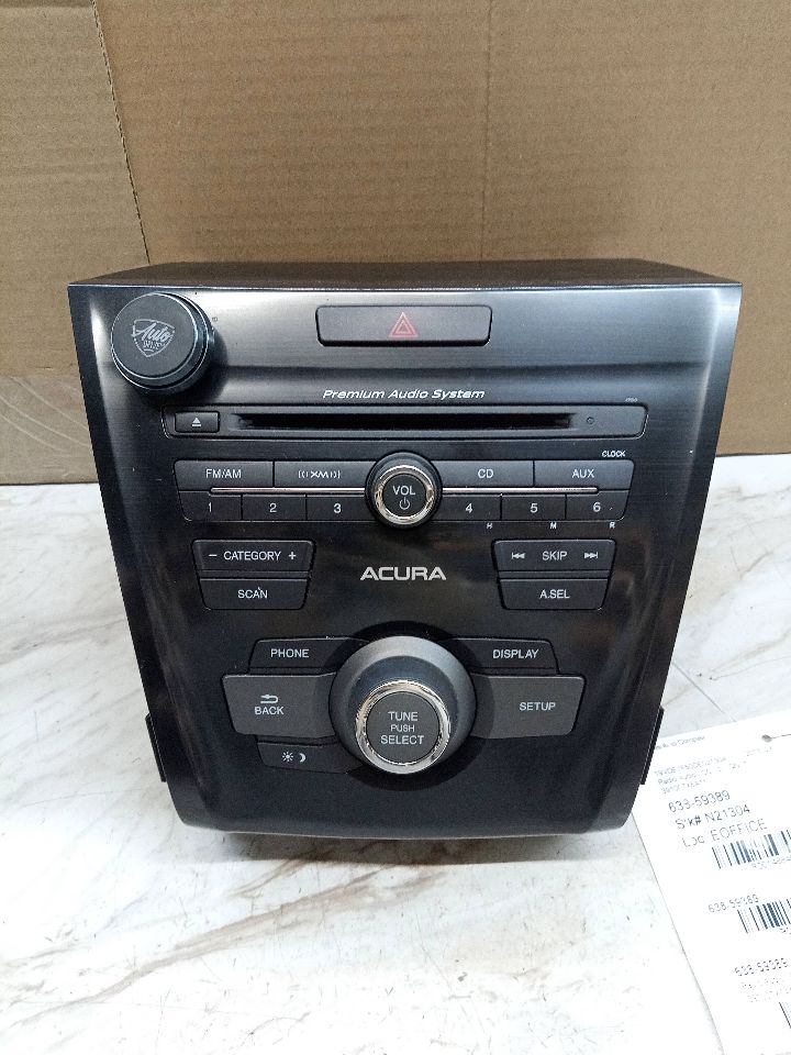 2013 ACURA ILX 2.0L 4cyl Gasoline VVT Radio Audio - 148846