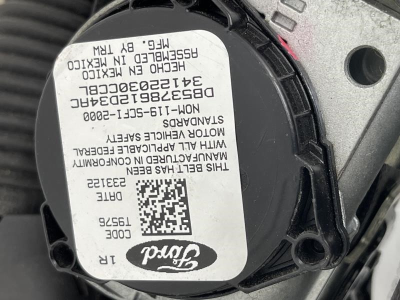 2013 FORD EXPLORER Seat Belt, Front - 1491 — photo 3