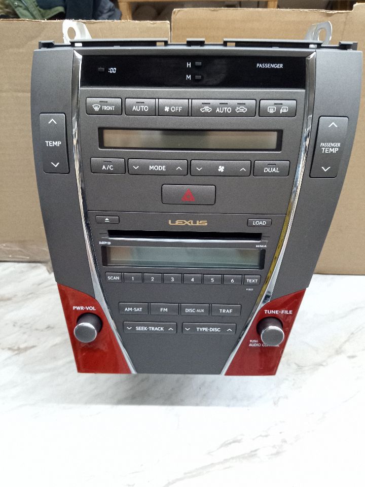 2007 LEXUS ES350 6cyl Gasoline 3.5 Radio Audio - 149664 — photo 1