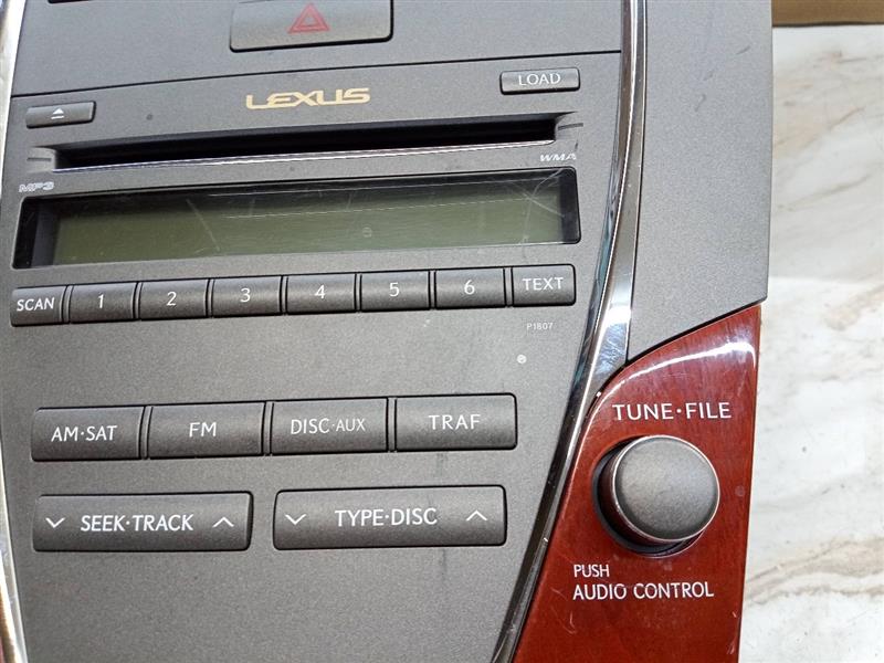 2007 LEXUS ES350 6cyl Gasoline 3.5 Radio Audio - 149664 — photo 3