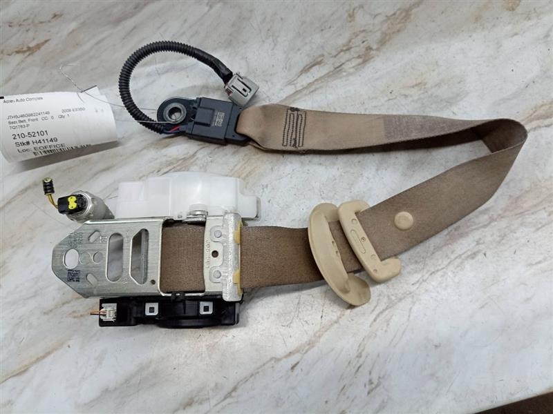 2008 LEXUS ES350 6cyl Gasoline 3.5 Seat Belt, Front - 150856