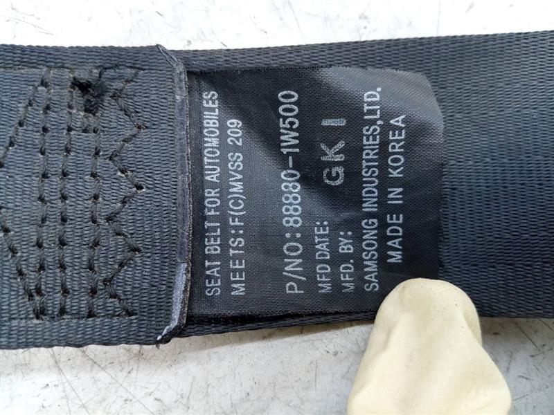 2013 KIA RIO Seat Belt, Front - 151444 — photo 3