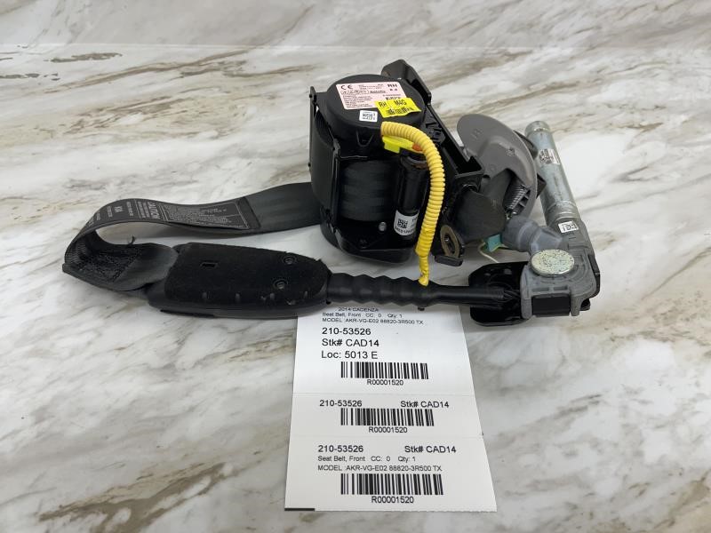 2014 KIA CADENZA Seat Belt, Front - 1520