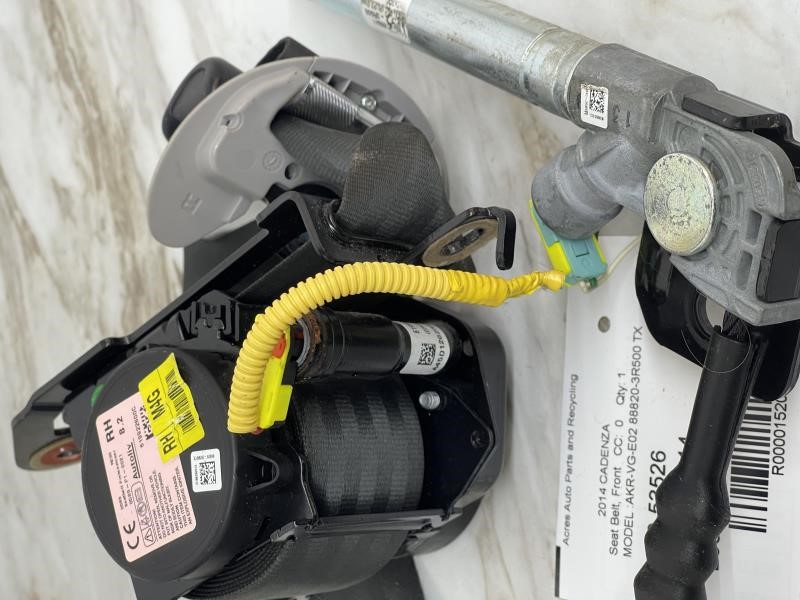 2014 KIA CADENZA Seat Belt, Front - 1520 — photo 7