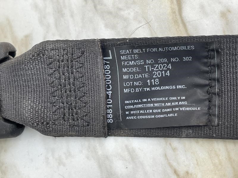 2014 KIA OPTIMA Seat Belt, Front - 1525 — photo 3