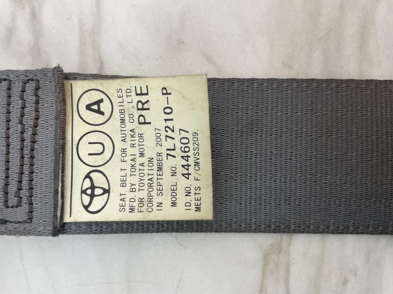 2008 TOYOTA PRIUS Seat Belt, Front - 1546 — photo 7