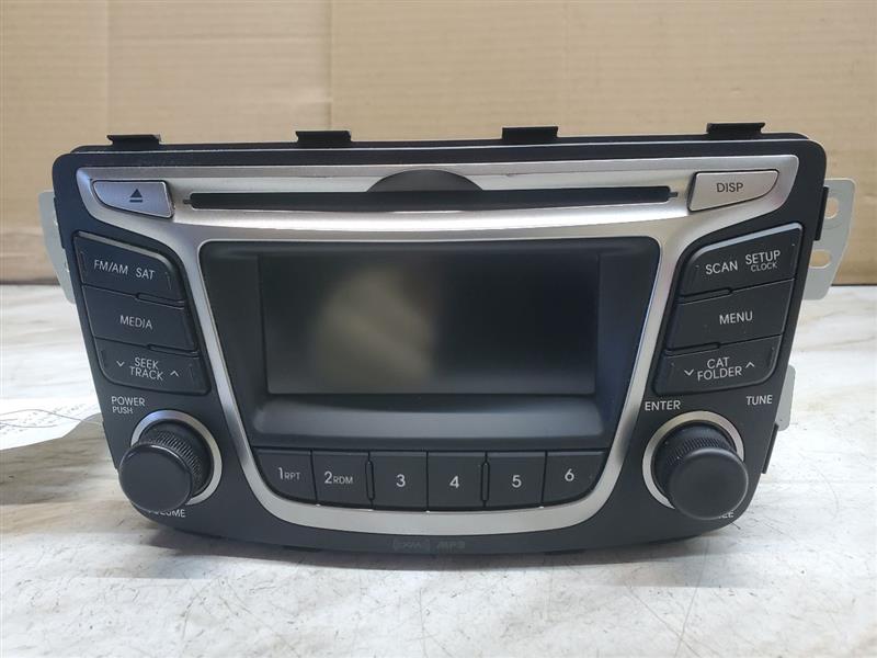 2015 HYUNDAI ACCENT 4cyl Gasoline 1.6 DOHC Radio Audio - 155521